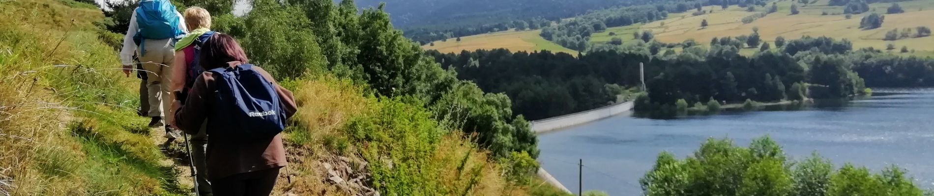 Randonnée Marche Fontrabiouse - Esposolla - tour du lac de Puyvalador - Photo