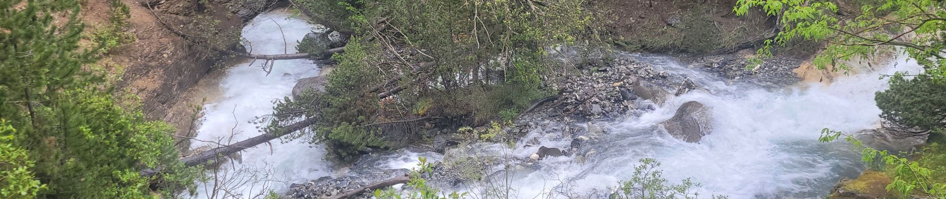 Tour Wandern Jausiers - cascadede pissoun 24 06 2024 - Photo