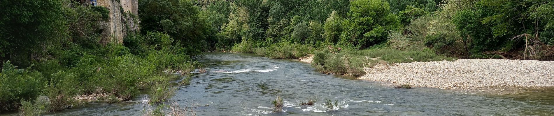 Tocht Stappen Montclus - Montclus - Photo