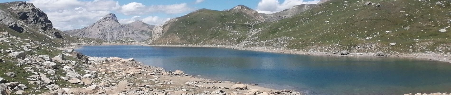 Trail Walking Saint-Paul-sur-Ubaye - lacs de roure lac de martinet - Photo