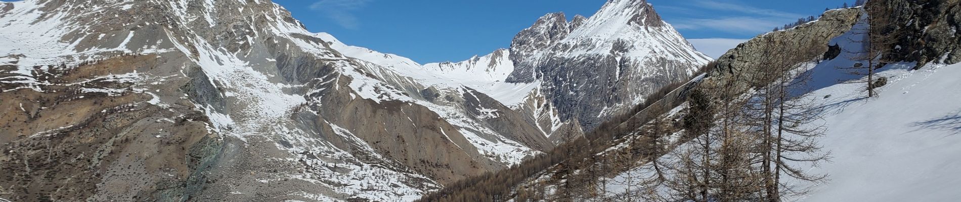 Randonnée Raquettes à neige Saint-Paul-sur-Ubaye - bergerie  de mary - Photo