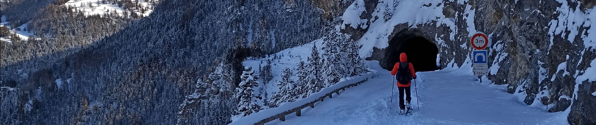 Randonnée Ski de randonnée Névache - 30-12-20 Col de l'échelle - Photo