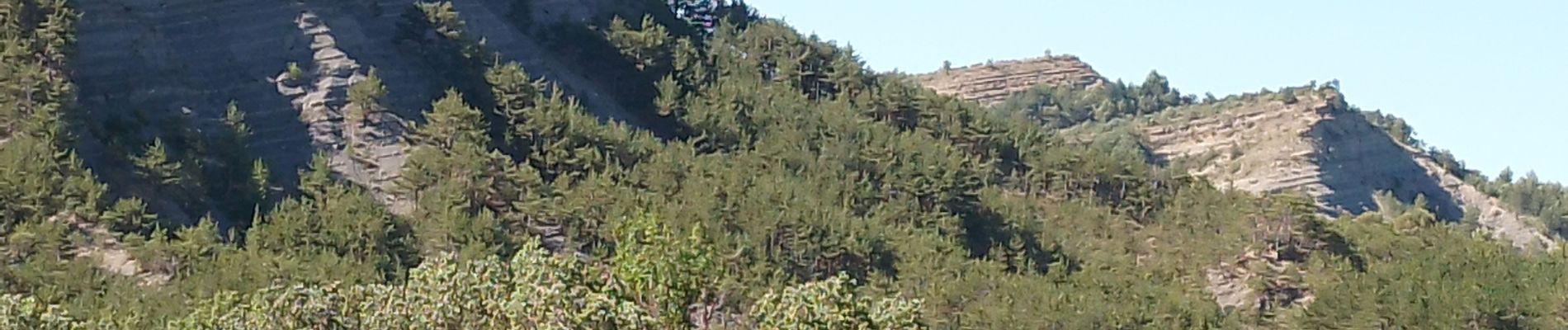 Tocht Stappen Aubignosc - aubignosc. Le canyon de mourieu  , partie haute  - Photo