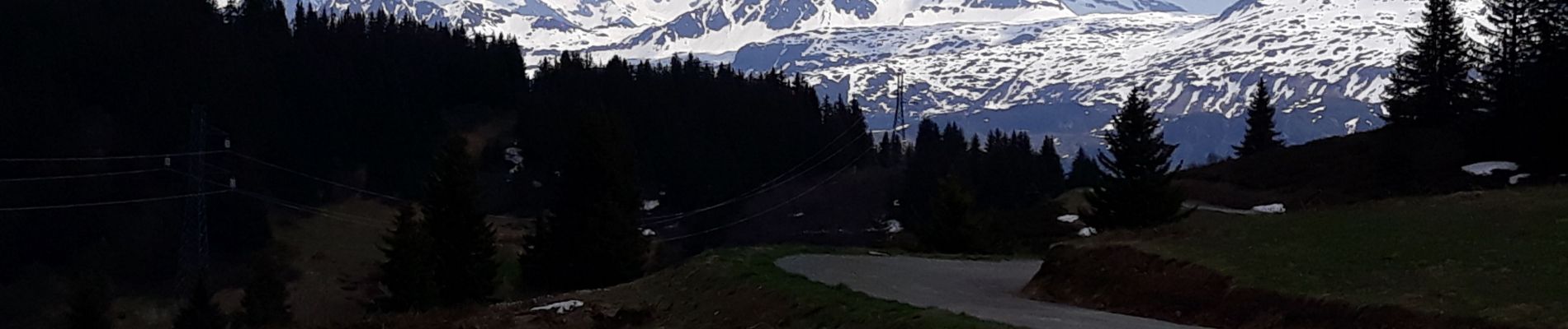 Tour Wandern Hauteluce - la croix  - Photo