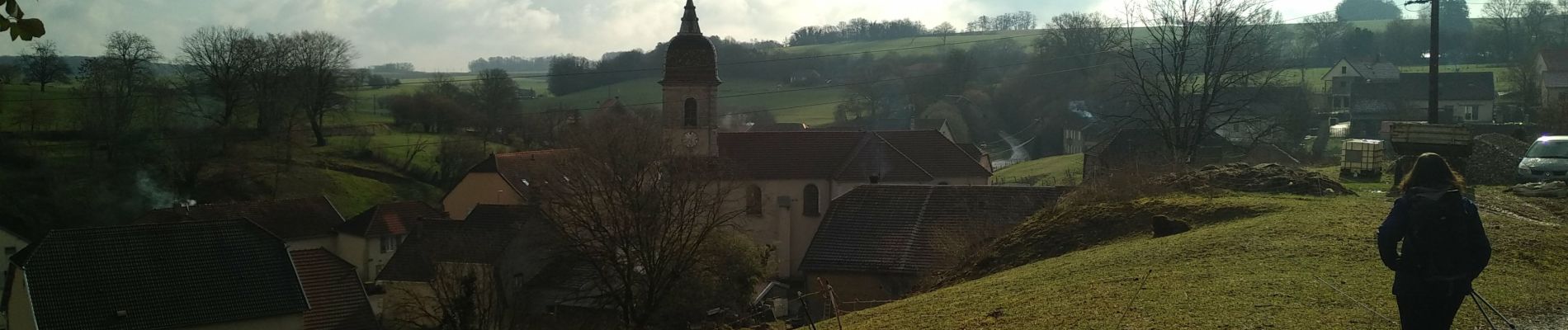 Percorso Marcia Montbozon - Montbozon 18 mars 2021  IBP 61  - Photo