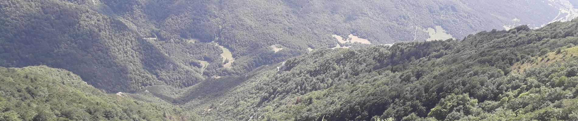 Excursión Marcha nórdica Saint-Agnan-en-Vercors - pas de chabrinel et tour de la tête de faisan - Photo