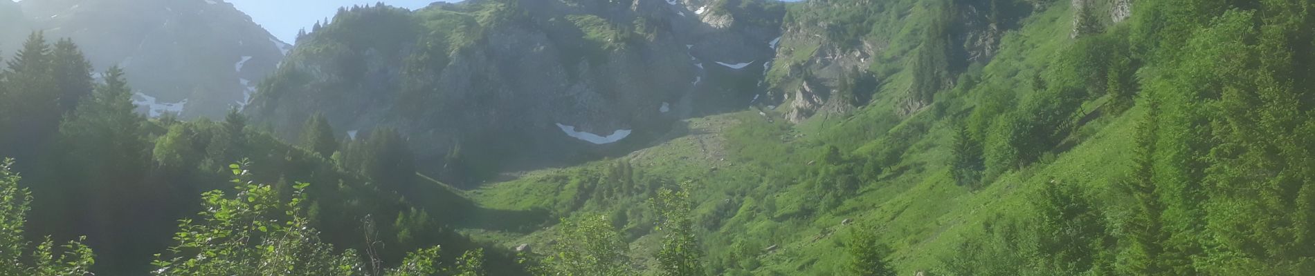 Trail Walking La Chapelle-d'Abondance - mont Pertuis - Photo