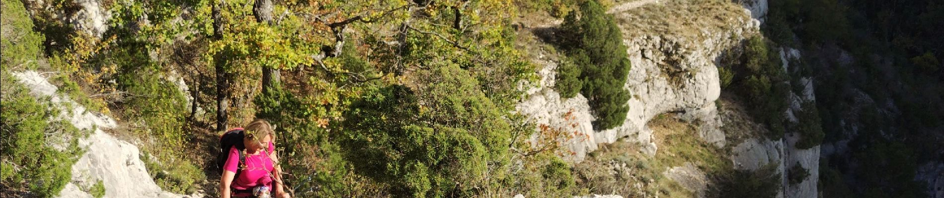 Tocht Stappen Monieux - Gorges de la Nesque - Photo