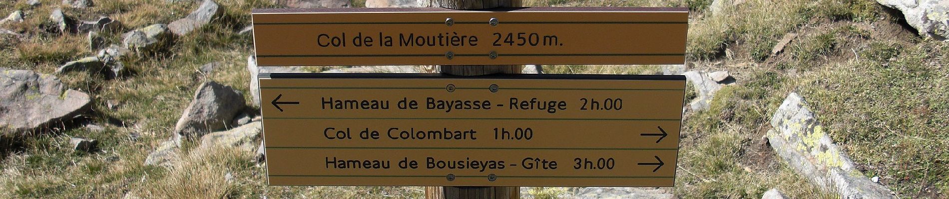 Randonnée A pied Uvernet-Fours - Pointe de Colombart - Photo