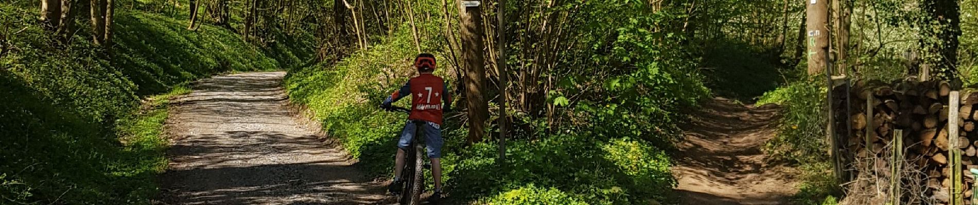 Tocht Mountainbike Mutzig - parcours test VTTAE Mutzig  - Photo