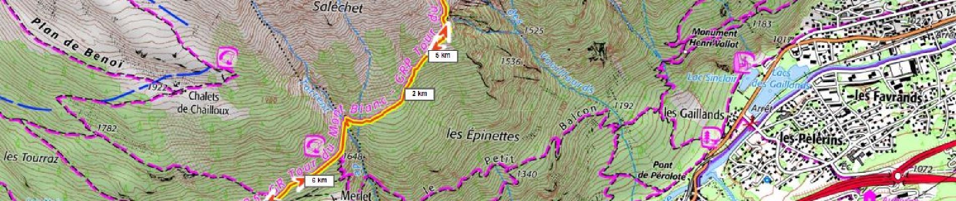 Tour Wandern Les Houches - Refuge de Bellachat 800m+ - Photo