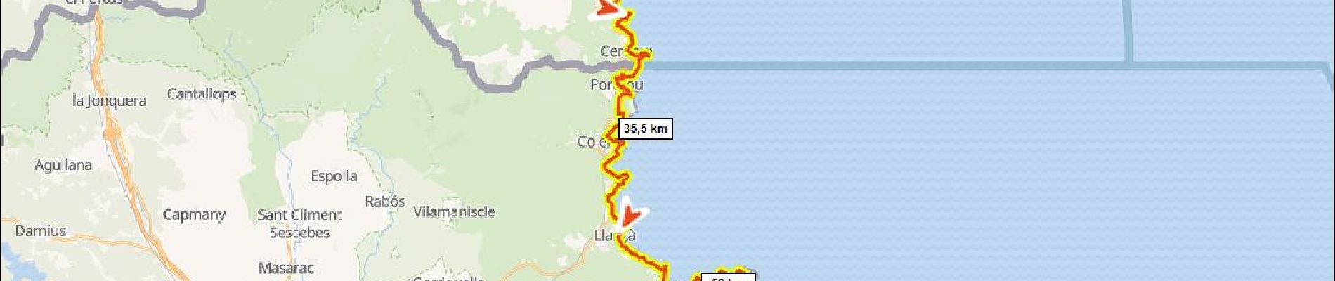 Tocht Stappen Collioure - Collioure Cadaques 2320m+ - Photo