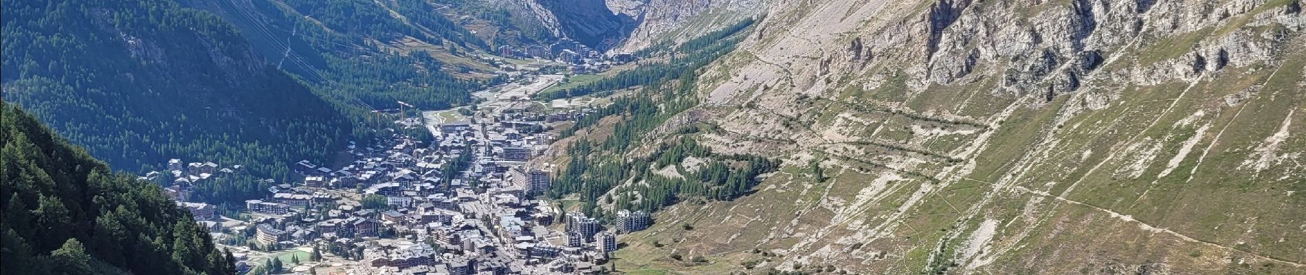 Tour Wandern Val-d'Isère - de Solaise à légettaz par l'arolle millénaire - Photo