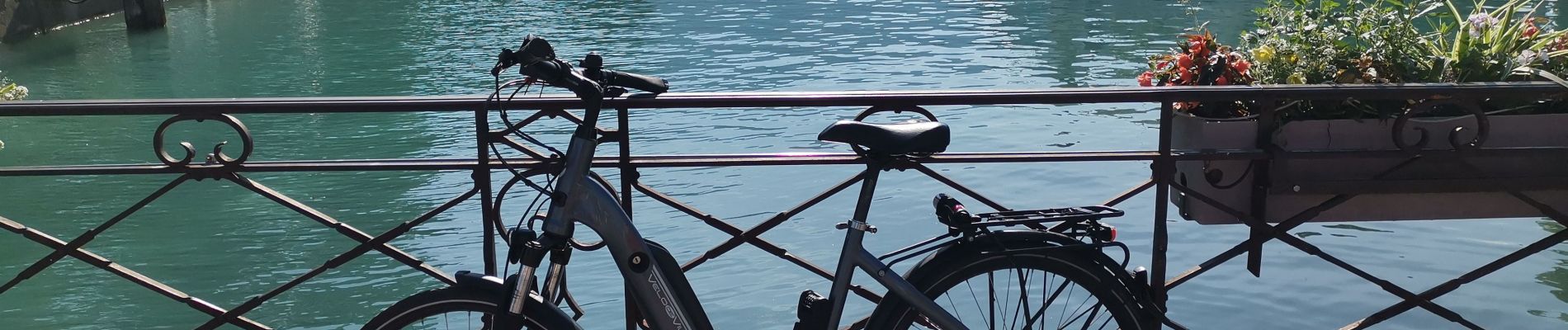 Excursión Bicicleta híbrida Annecy - ANNECY ... le Tour du lac à vélo. - Photo