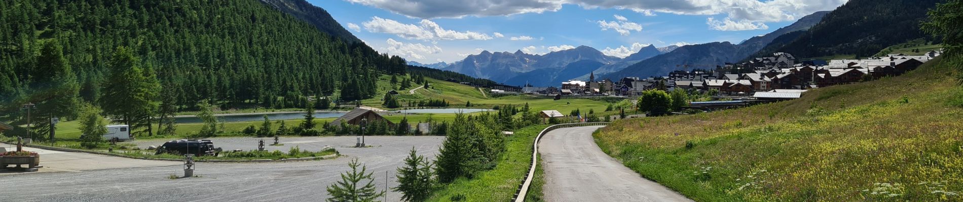 Randonnée Marche Montgenèvre - Claviere par le chemin des Baïsses - Photo