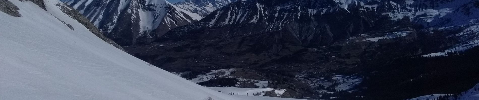 Tocht Ski randonnée Le Dévoluy - Pied gros de St Etienne, pt 2109 la Corne - Photo