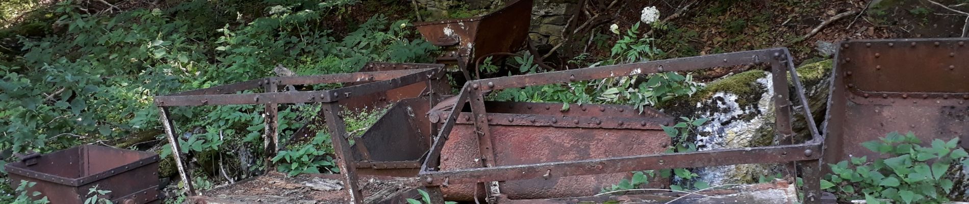 Randonnée Marche Bonac-Irazein - sentier découverte Decauville - Photo