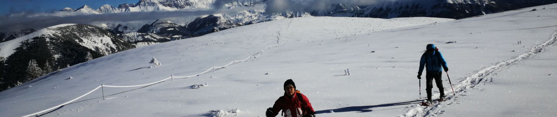 Trail Snowshoes Auzet - le marzenc - Photo