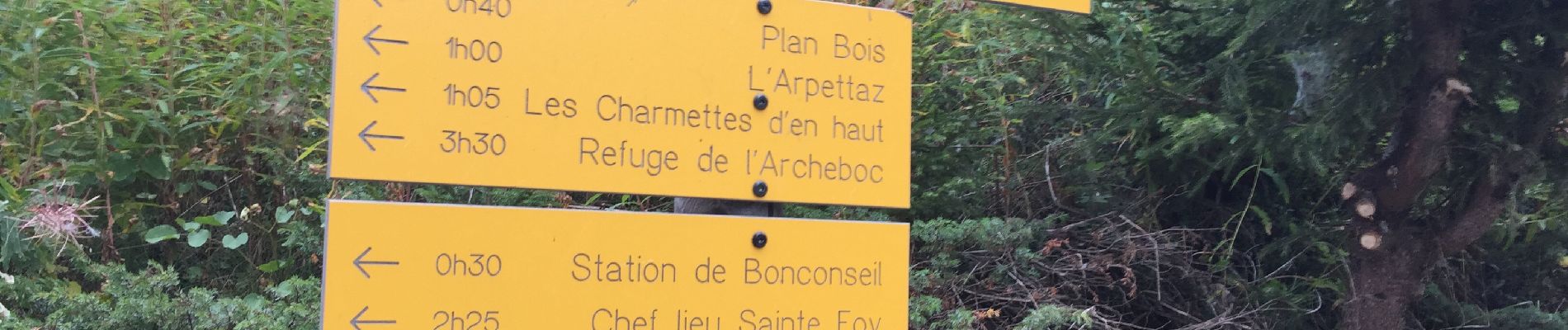 Percorso Marcia Sainte-Foy-Tarentaise - Le Monial lac du clos en boucle randonnée très facile - Photo