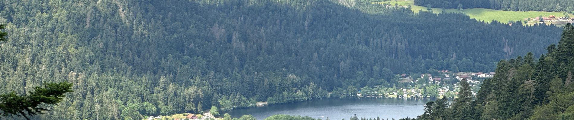 Tocht Stappen Xonrupt-Longemer - deuxième lac de Gerardmer - Photo