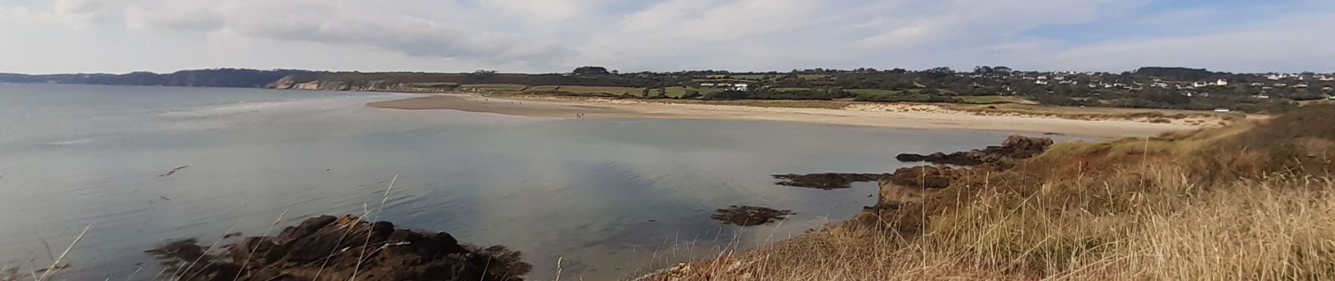 Trail Walking Crozon - L'Aber à la plage de Trez Bellec - Photo