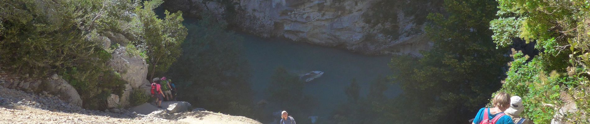 Tour Wandern La Palud-sur-Verdon - Sentier Blanc Martel IGN  3442 OT - Photo