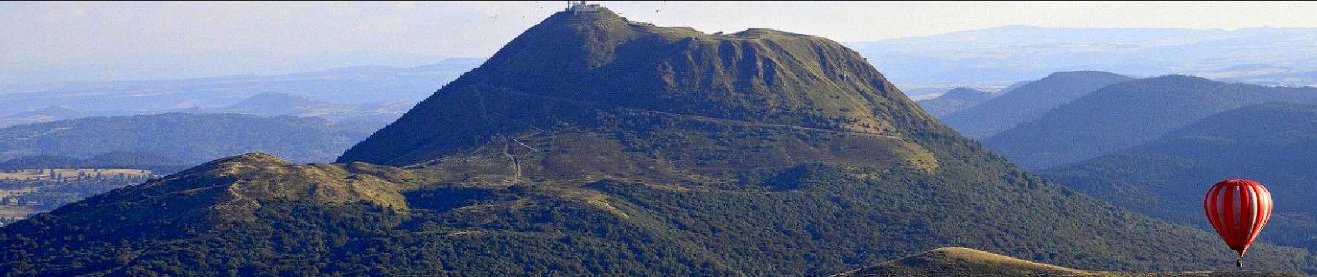 Tour Wandern Orcines - Panoramique_Puy_Dome - Photo