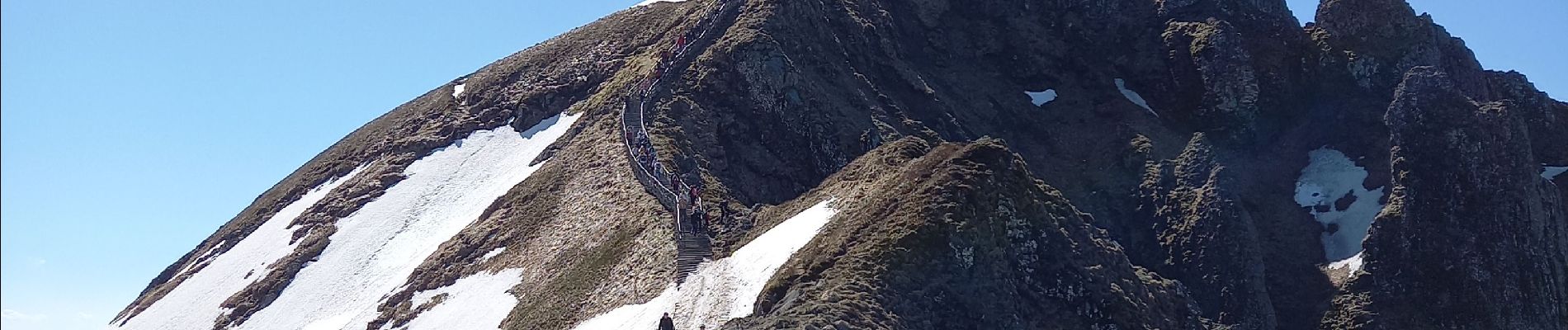 Randonnée Marche Mont-Dore - Les Crêtes Ouest du Puy de Sancy 10.5.24 - Photo