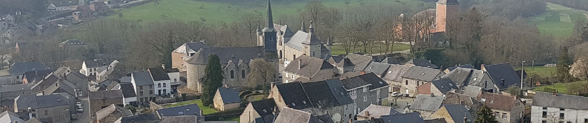 Randonnée Marche Doische - SAT-1 2019-03-28 Doiche - Hastiere 23 Km - Photo