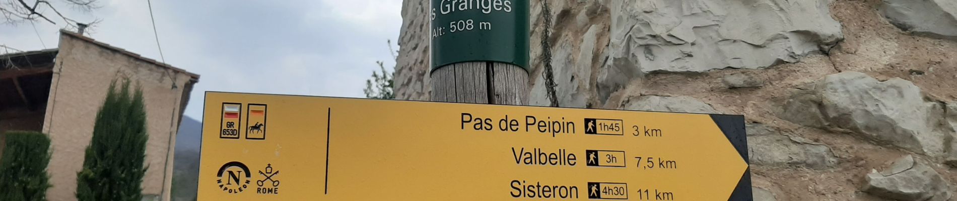 Trail Walking Peipin - PEIPIN. Pas de Peipin .GR direction Sisteron  o - Photo