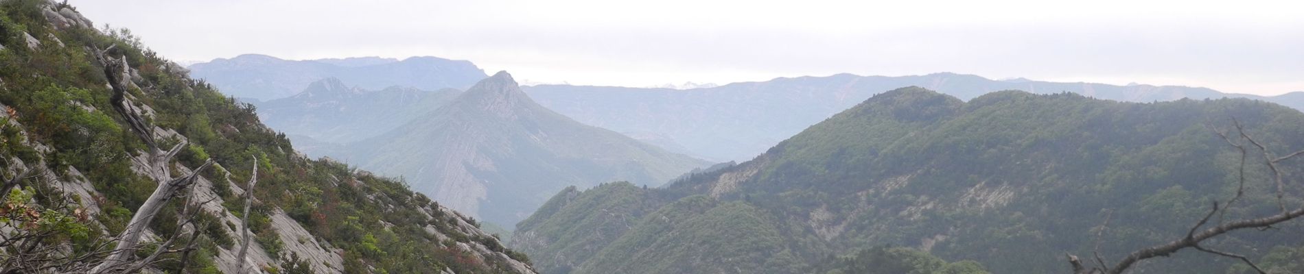 Tour Wandern Bevons - PF-Le Jabron (04) entre Bevons et le Vieux Noyer - Photo