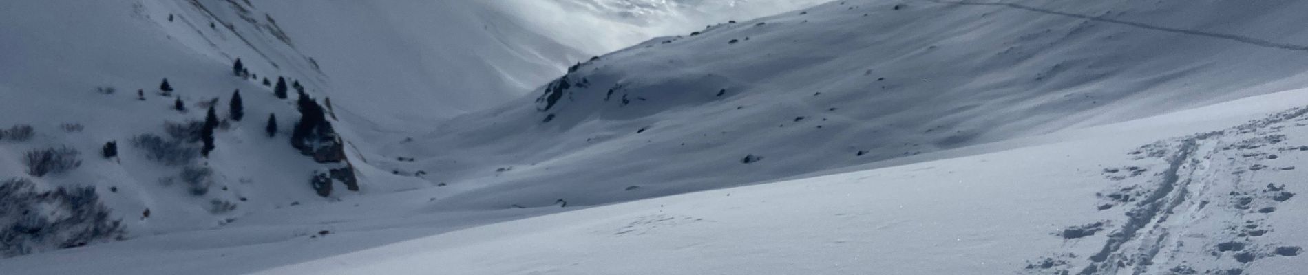 Randonnée Raquettes à neige Modane - Le plan  - Photo