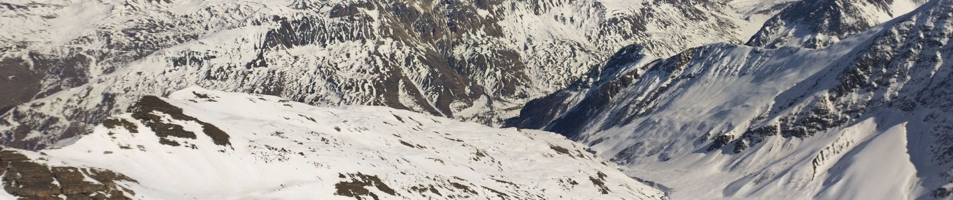 Trail Touring skiing Valloire - Aiguille de l'épaisseur - Photo