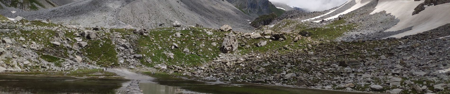 Tour Wandern Pralognan-la-Vanoise - Vanoise 2021 : Pralognan au refuge du col de la Vanoise (-07-17).ori - Photo