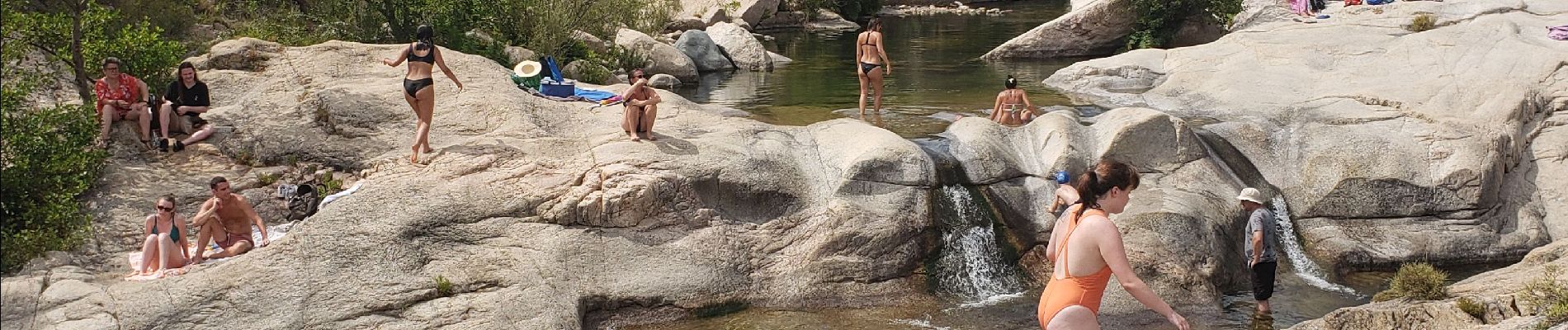 Randonnée Marche Zonza - balade qui monte beaucoup mais belle - Photo