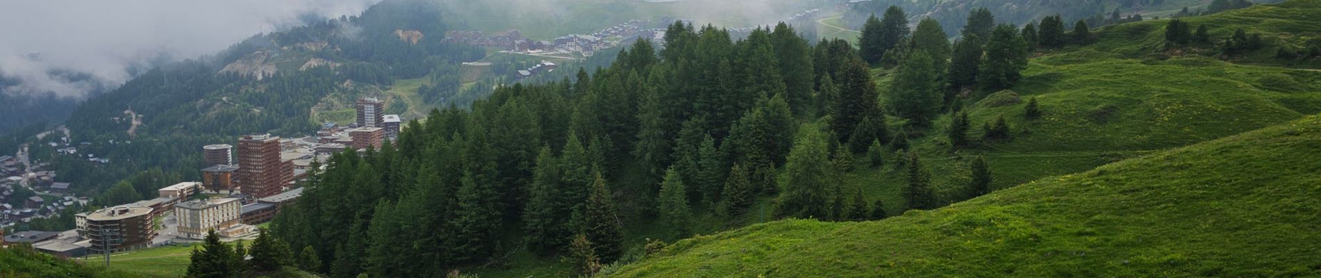 Tour Wandern La Plagne-Tarentaise - Plagne Soleil, La Fruitière, Plagne 2000, Plagne Centre  - Photo