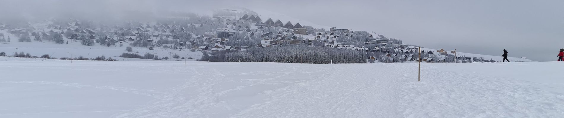 Tocht Noords wandelen Besse-et-Saint-Anastaise - super besse 01/01/2021 - Photo