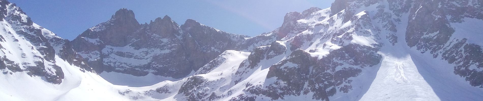 Randonnée Marche Saint-Mury-Monteymond - lac blanc en neige - Photo