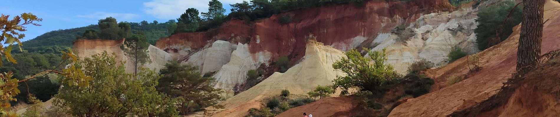 Excursión Senderismo Rustrel - Le Colorado Provençal par Gignac depuis Rustrel - Photo