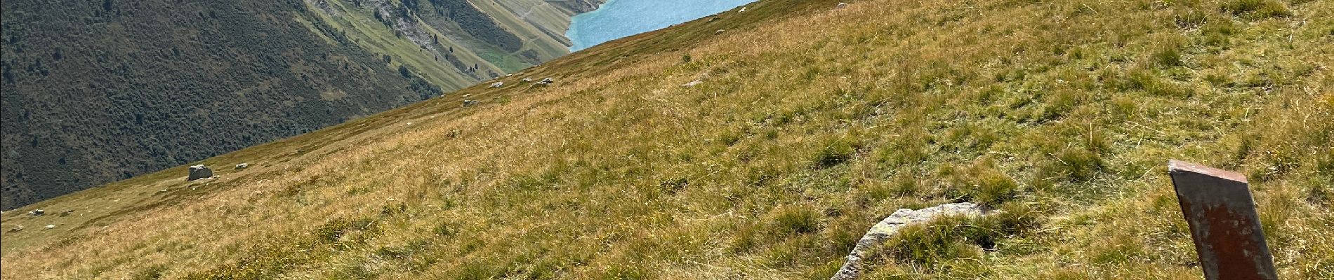 Tocht  Saint-Colomban-des-Villards - Col et lac de La Croix  - Photo