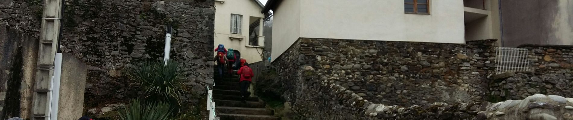 Tocht Stappen Saint-Pé-de-Bigorre - SAINT PE de BIGORRE et ses côteaux G4  faite avec LPC 