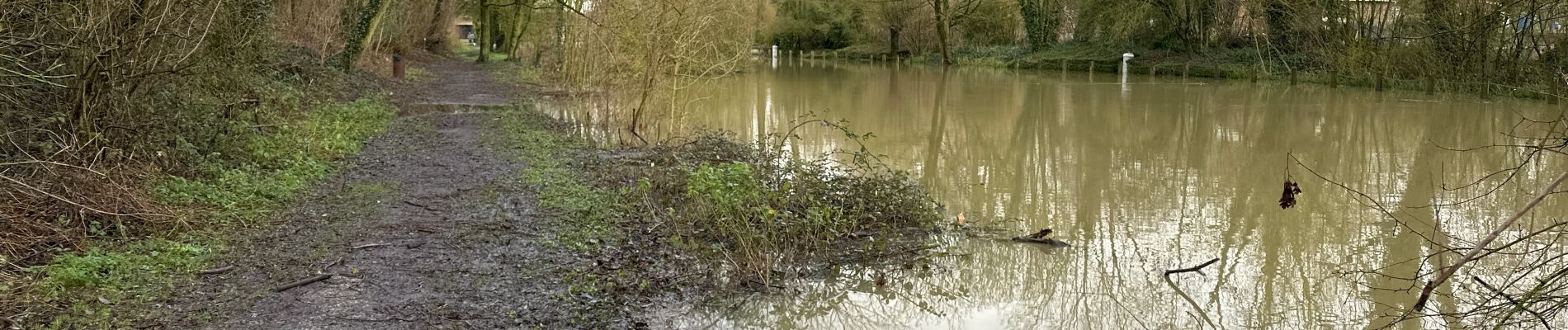 Trail Walking Erquinghem-Lys - Erquinghen-Lys inondations 12 km - Photo