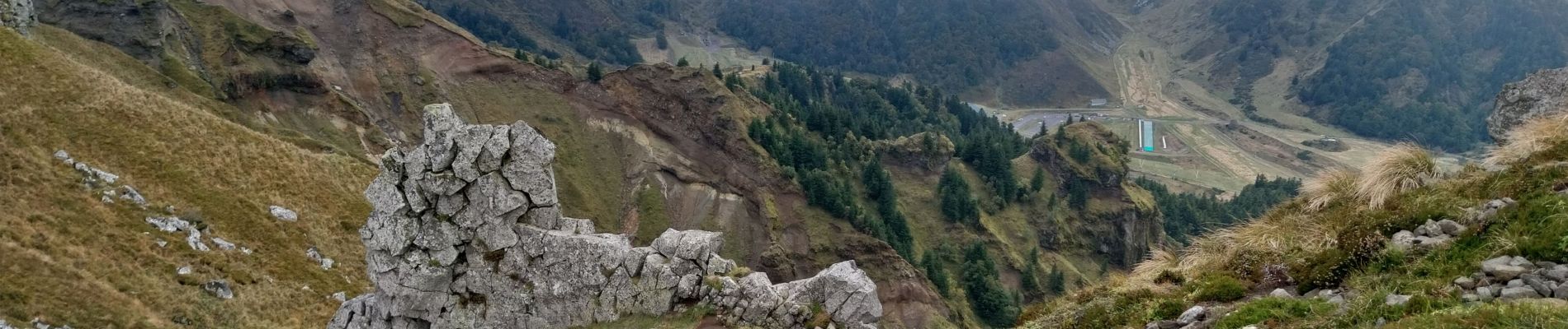 Tocht Stappen Chambon-sur-Lac - Col de la croix Morand vers Puy Sancy station de ski - Photo