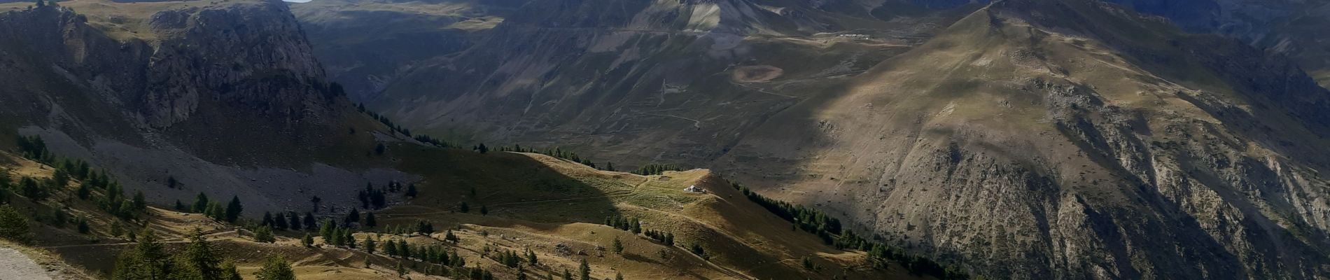 Tocht Stappen Saint-Dalmas-le-Selvage - crete de la blanche (sens inverse des aiguilles de la montre) - Photo