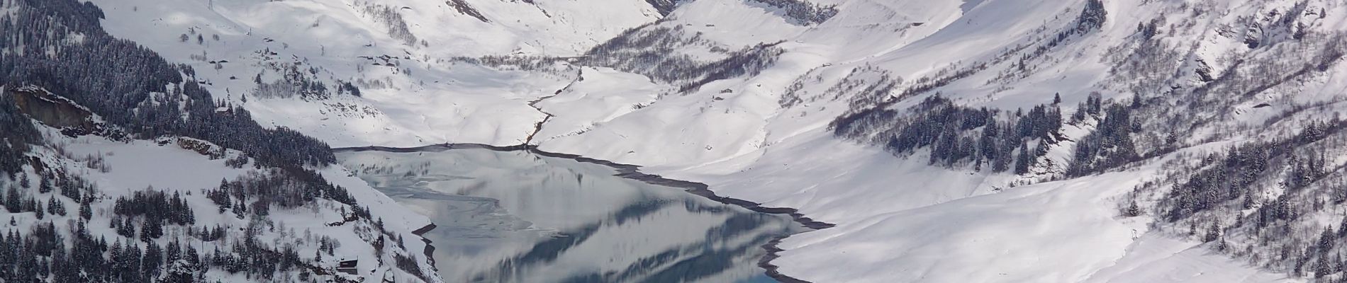 Randonnée Ski de randonnée Beaufort - roche parstire charmette - Photo