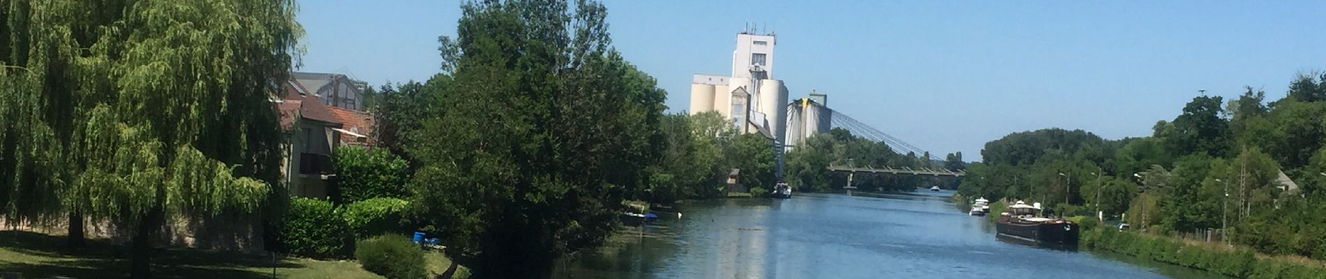 Tour Mountainbike Saint-Pierre-lès-Nemours - Suite canal de Loing - Photo