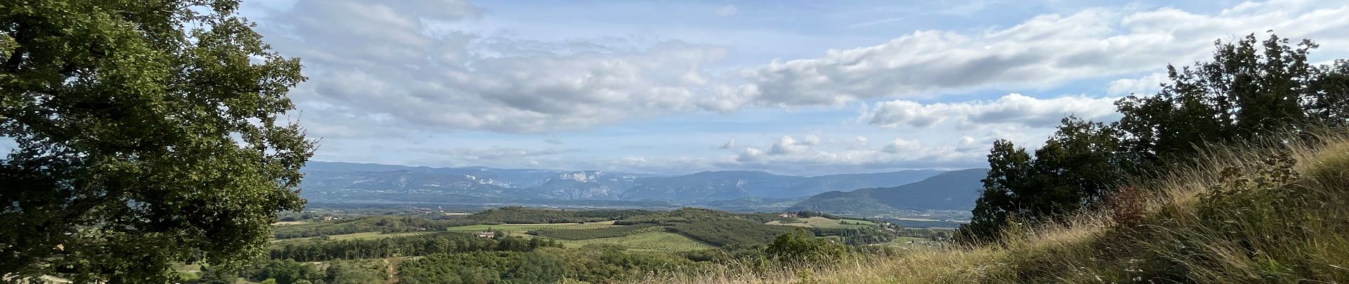 Randonnée  Parnans - Balade par ans sur chemin des crêtes  - Photo