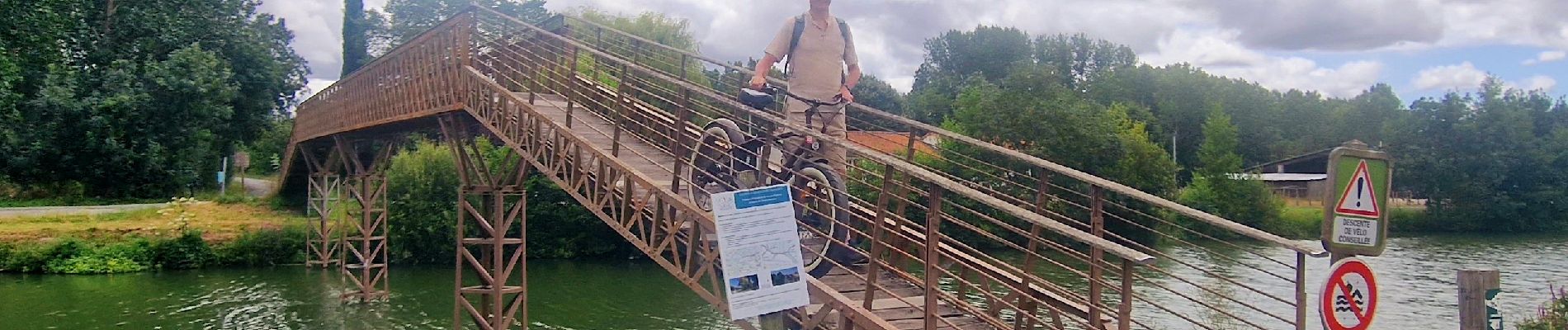 Tocht Hybride fiets Le Mazeau - Cyclo dans le marais Poitevin - Photo