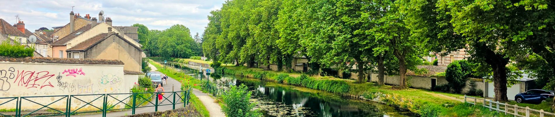 Tour Wandern Château-Landon - Linéaire de Chateau Landon à Nemours - Photo