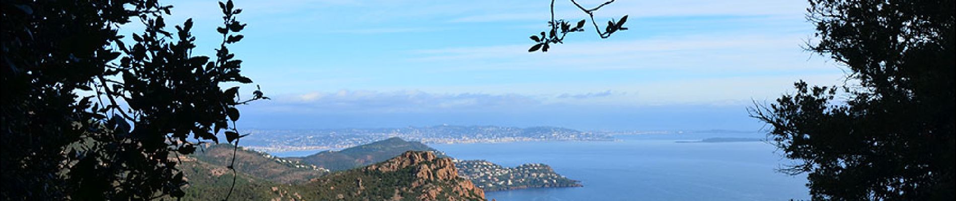 Trail Walking Saint-Raphaël - Pk Belle Barbe - Baisse des Sangliers - Pic Cap Roux - Grotte St Honorat - Photo